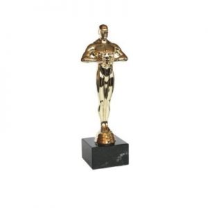 Trofeo Oscar personalizado